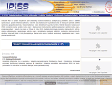 Tablet Screenshot of ipiss.com.pl